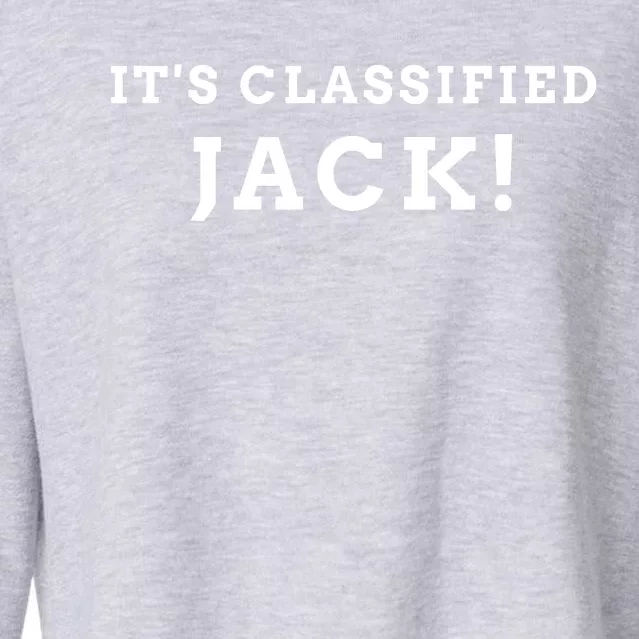 Joe Biden Classified Documents Found. Its Classified Jack Cropped Pullover Crew