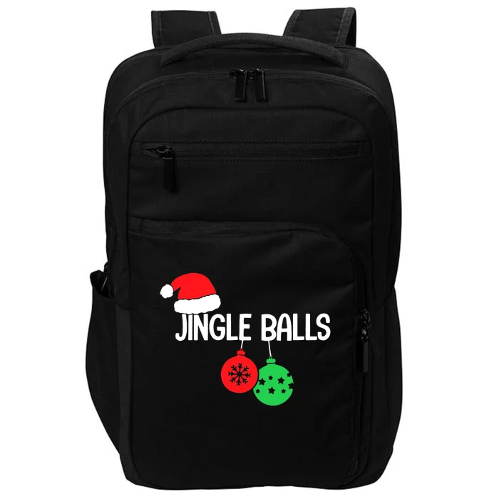 Jingle Balls Christmas  Matching Couple Chestnuts Impact Tech Backpack