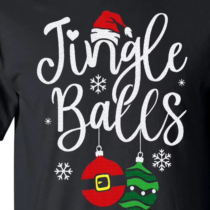 Jingle Balls Christmas Chest Nuts Matching Couple Chestnuts Tall T-Shirt