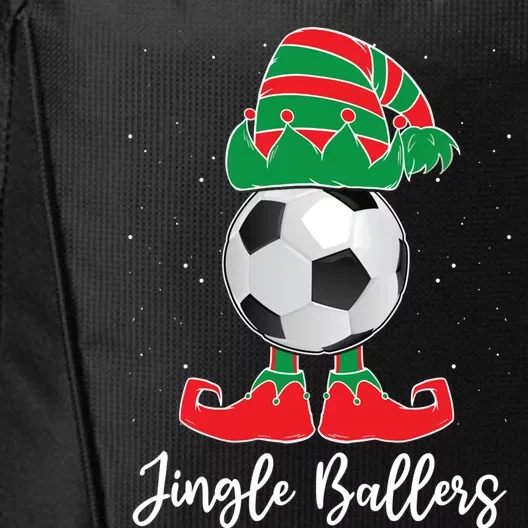 Jingle Ballers Christmas Soccer Ball Xmas Elf Squad Holiday Gift City Backpack