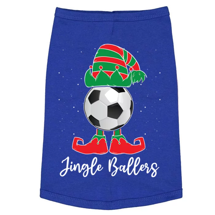 Jingle Ballers Christmas Soccer Ball Xmas Elf Squad Holiday Gift Doggie Tank