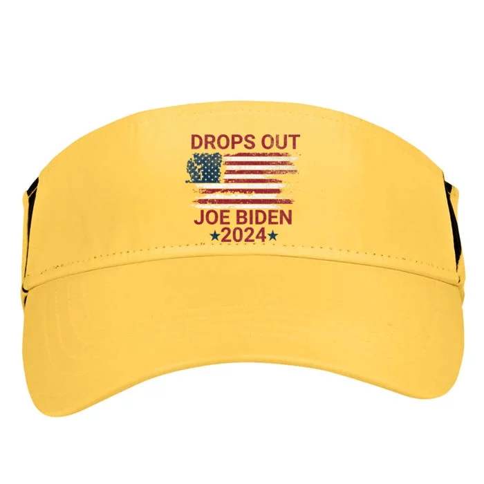 Joe Biden Drops Out 2024 Bye Bye Biden Adult Drive Performance Visor