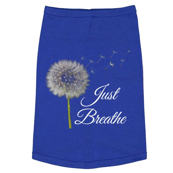 Just Breathe Dandelion Gift Doggie Tank