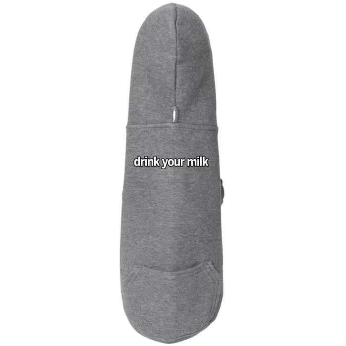 Jonathan Bailey Drink Your Milk Doggie 3-End Fleece Hoodie