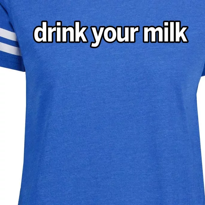 Jonathan Bailey Drink Your Milk Enza Ladies Jersey Football T-Shirt