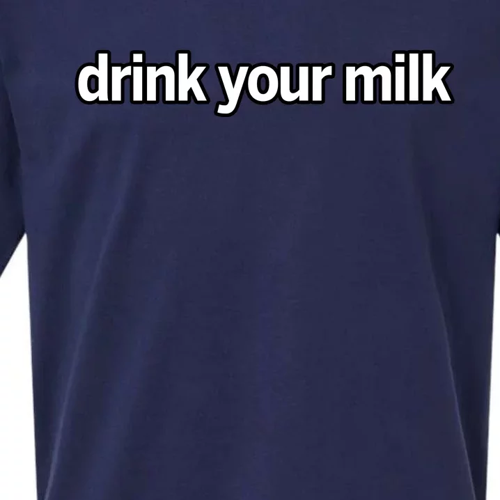 Jonathan Bailey Drink Your Milk Sueded Cloud Jersey T-Shirt