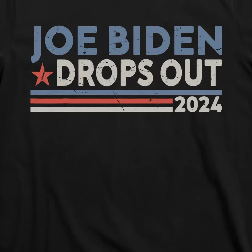 Joe Biden Drops Out 2024 Pro Trump T-Shirt