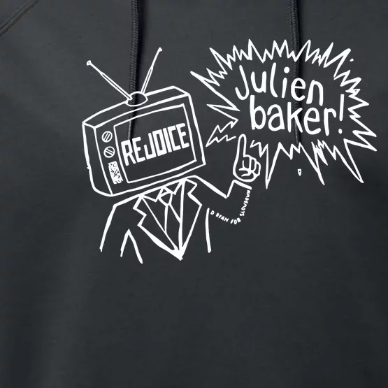 Julien Baker D Ryan For Slowdown Rejoice Performance Fleece Hoodie