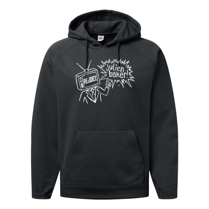 Julien Baker D Ryan For Slowdown Rejoice Performance Fleece Hoodie