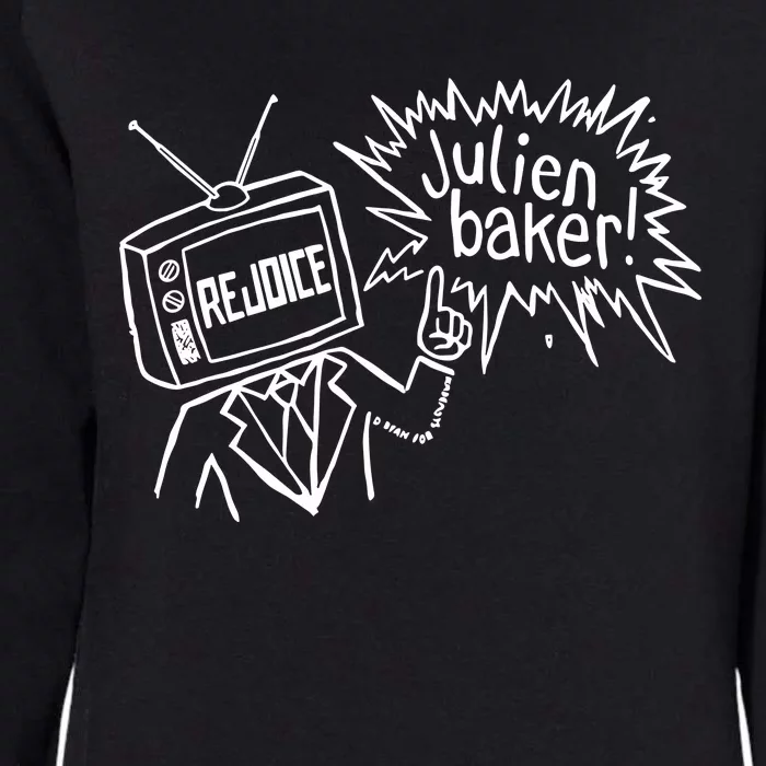 Julien Baker D Ryan For Slowdown Rejoice Womens California Wash Sweatshirt