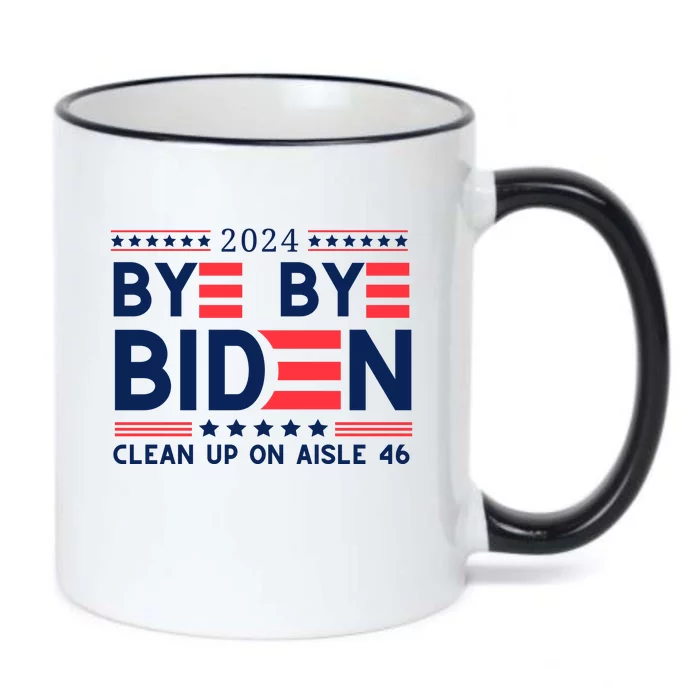 Joe Biden Drop Out Bye Bye Biden Black Color Changing Mug