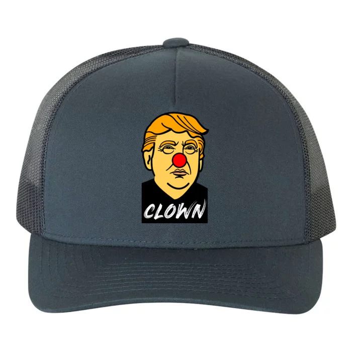 Joe Biden Donald Trump Clown Circus 2020 Gift Yupoong Adult 5-Panel Trucker Hat