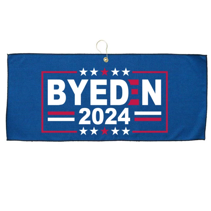 Joe Biden Drop Out Byeden 2024 Large Microfiber Waffle Golf Towel