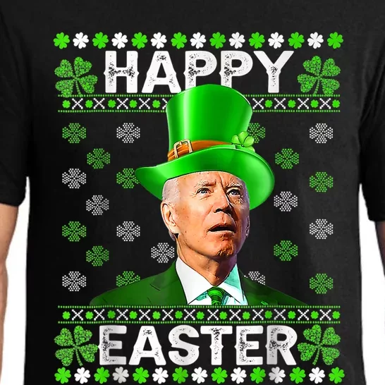 Joe Biden Easter Confused St Patricks Day Pajama Set