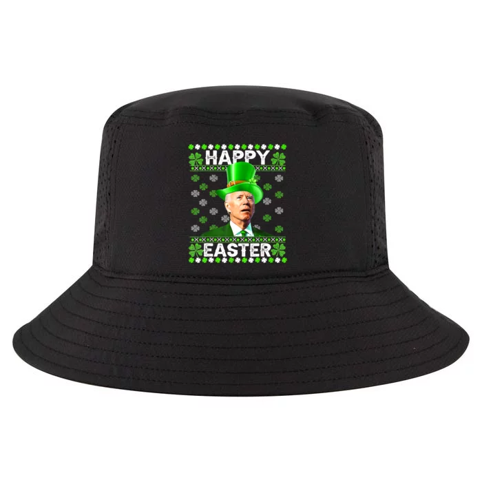 Joe Biden Easter Confused St Patricks Day Women Funny Cool Comfort Performance Bucket Hat