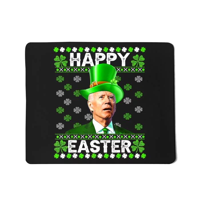 Joe Biden Easter Confused St Patricks Day Women Funny Mousepad