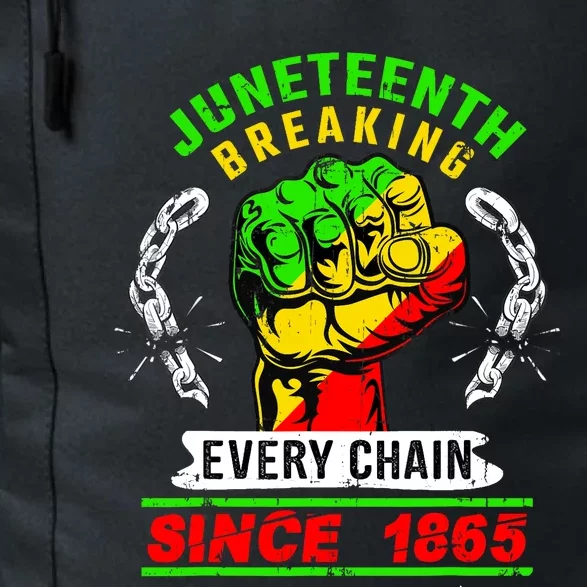 Juneteenth Breaking Every Chain Since 1865 African American Daily Commute Backpack