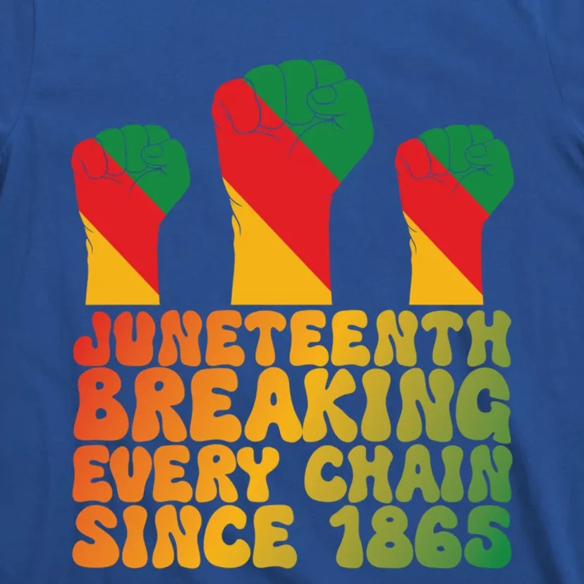 Junenth Breaking Every Chain Since 1865 Freedom Celebrate Gift T-Shirt