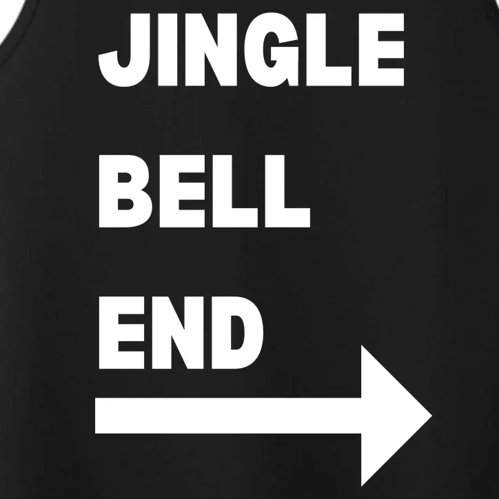 Jingle Bell End Rude Christmas Performance Tank