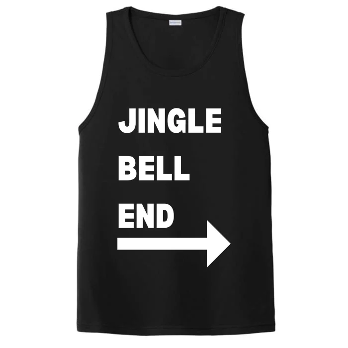 Jingle Bell End Rude Christmas Performance Tank