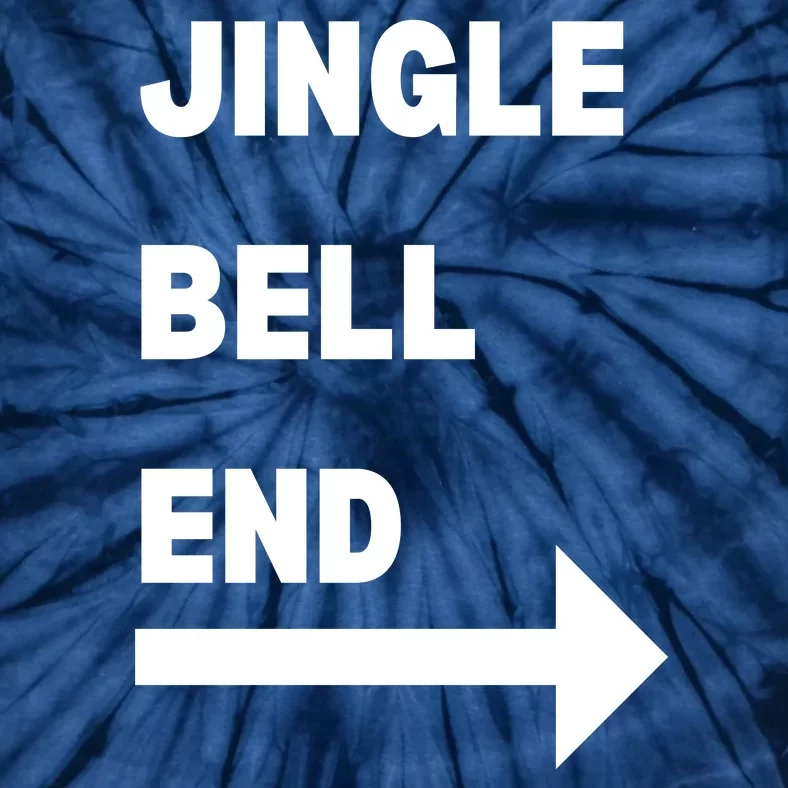 Jingle Bell End Rude Christmas Tie-Dye T-Shirt