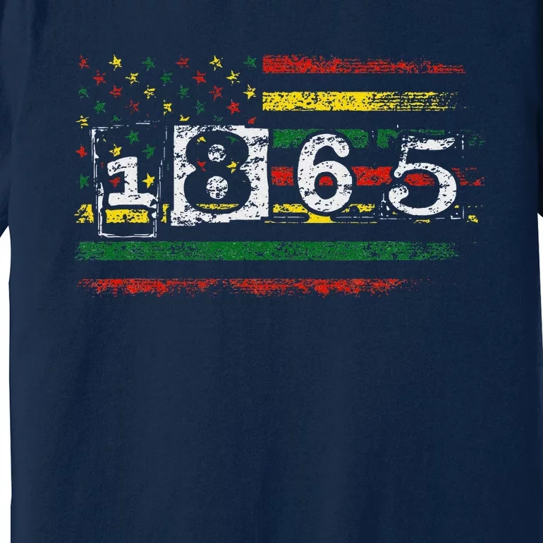 Juneteenth Black Emancipation Day 1865 Premium T-Shirt