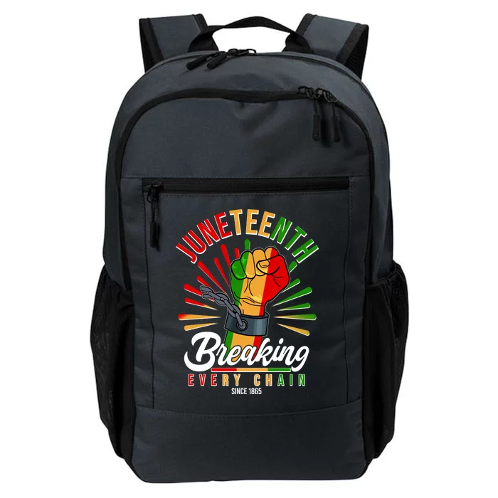 Juneteenth Breaking Every Chain Since 1865 Daily Commute Backpack