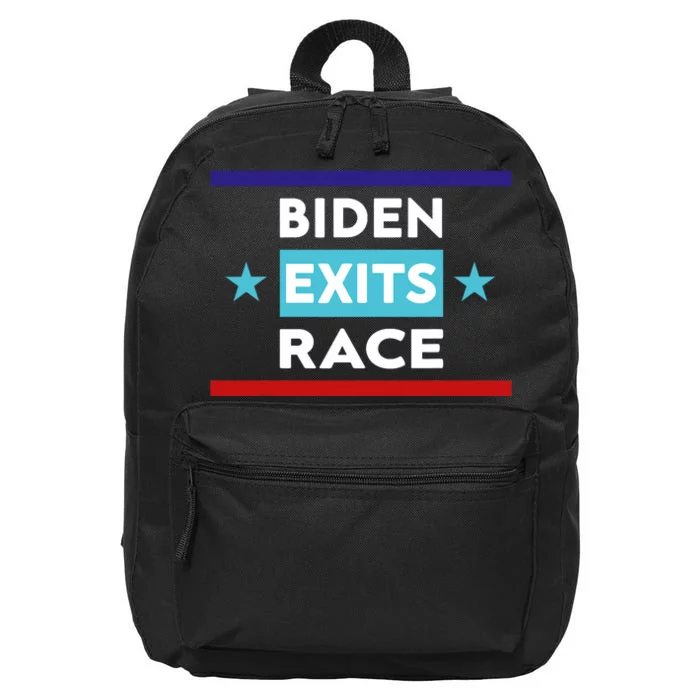 Joe Biden Exits Race 16 in Basic Backpack