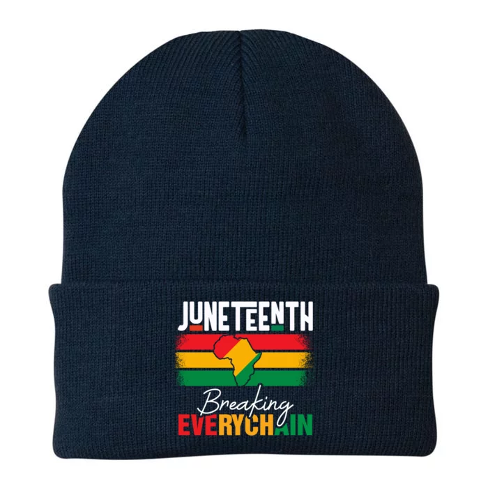 Junenth Breaking Every Chains Since 1865 Gift Knit Cap Winter Beanie