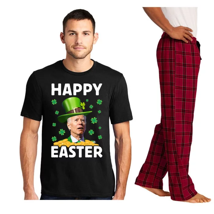 Joe Biden Easter Confused Funny St Patricks Day Pajama Set