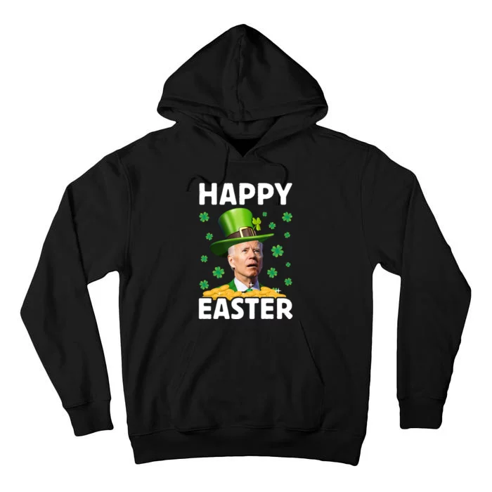 Joe Biden Easter Confused Funny St Patricks Day Tall Hoodie