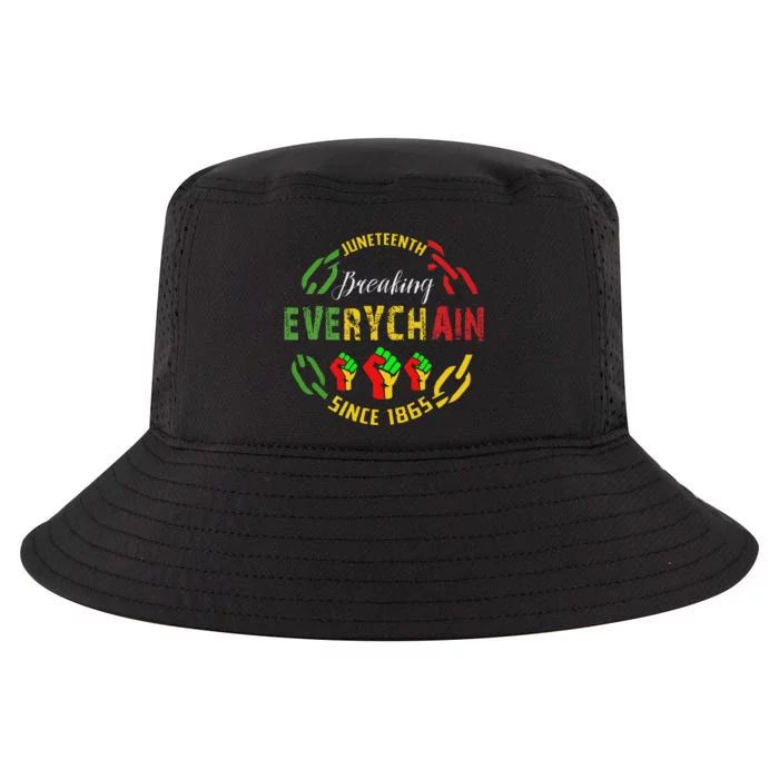 Juneteenth Break Every Chain Black History Remembrance Cool Comfort Performance Bucket Hat