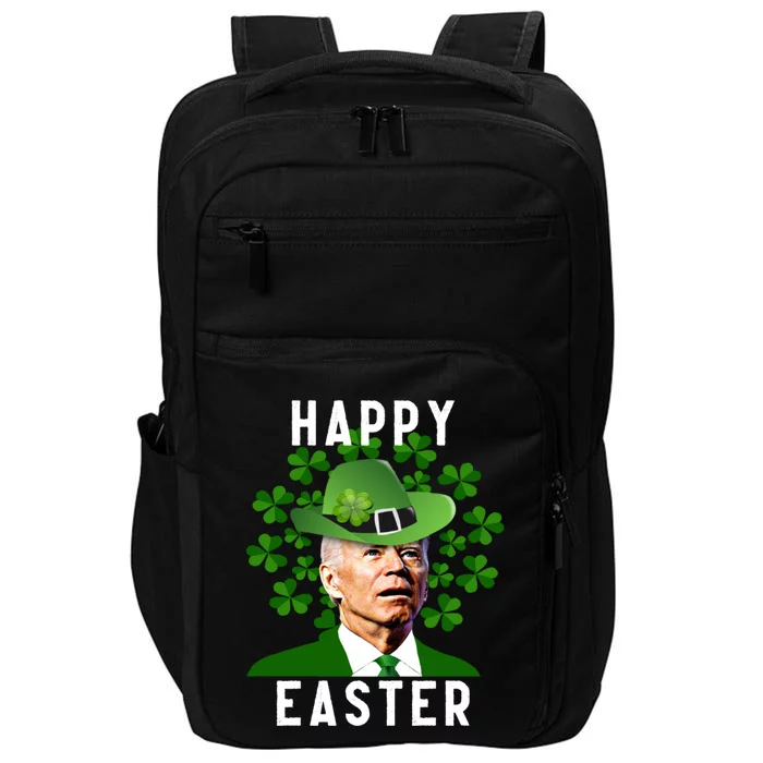 Joe Biden Easter Confused Funny St Patricks Day Impact Tech Backpack