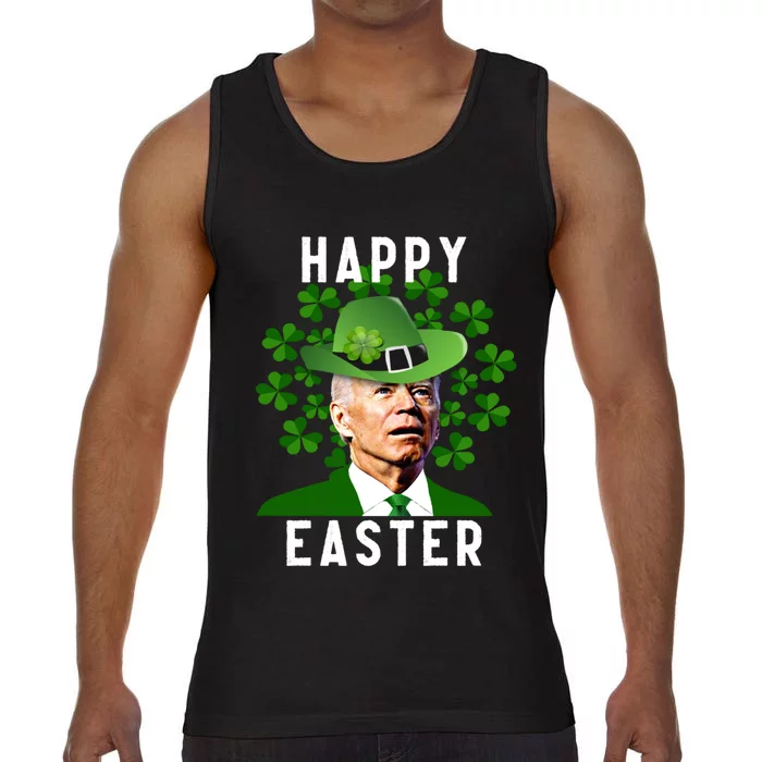 Joe Biden Easter Confused Funny St Patricks Day Comfort Colors® Tank Top