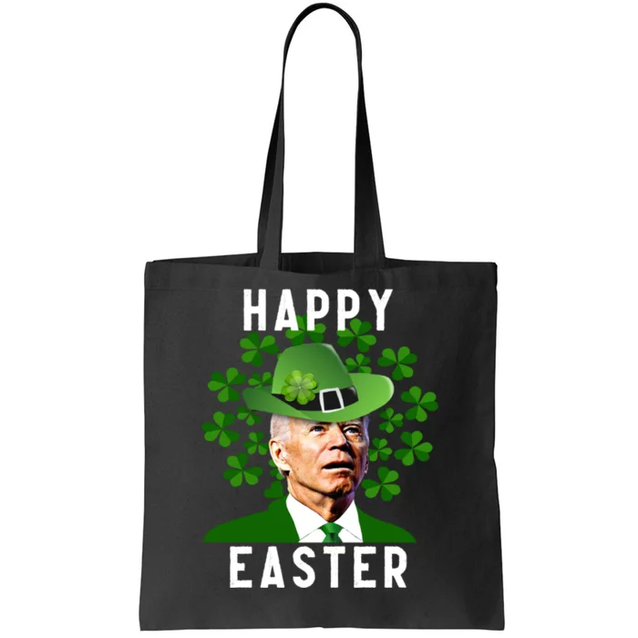 Joe Biden Easter Confused Funny St Patricks Day Tote Bag