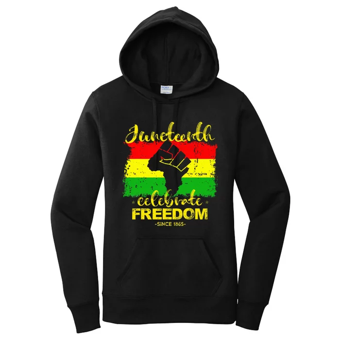 Juneteenth Breaking Every Chain Since 1865 Women's Pullover Hoodie