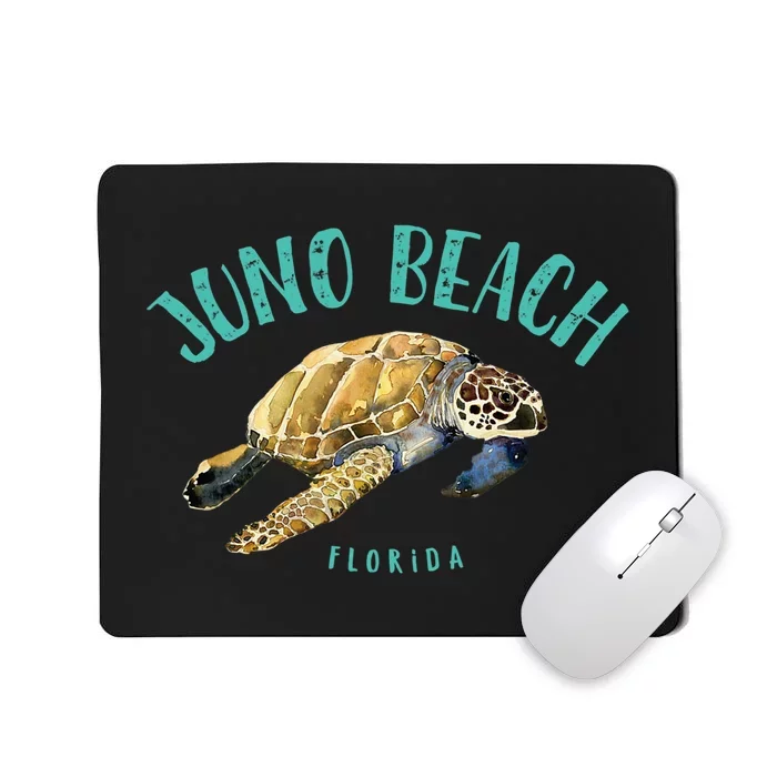 Juno Beach Florida Sea Turtle Design Mousepad