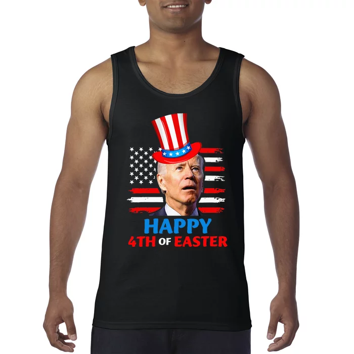 Joe Biden Funn 4th Of July Happy 4th Of Easter Confuse Tank Top