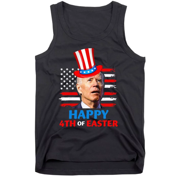 Joe Biden Funn 4th Of July Happy 4th Of Easter Confuse Tank Top