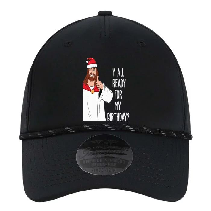 Jesus Birthday Funny Christmas Performance The Dyno Cap