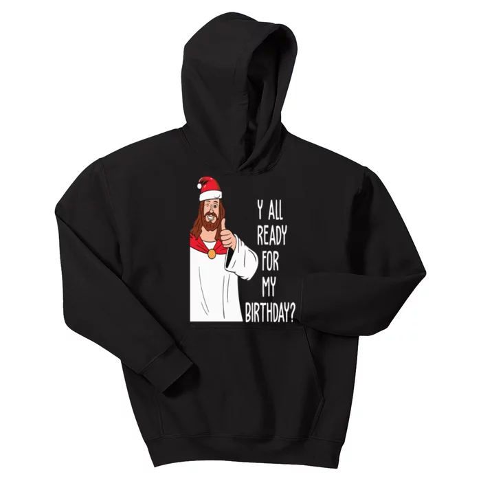 Jesus Birthday Funny Christmas Kids Hoodie