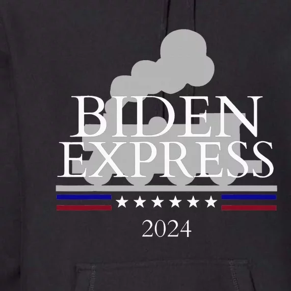 Joe Biden for President 2024 Biden Express 2024 Premium Hoodie