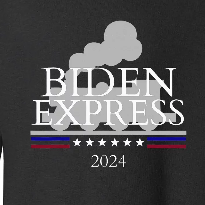 Joe Biden for President 2024 Biden Express 2024 Toddler Sweatshirt