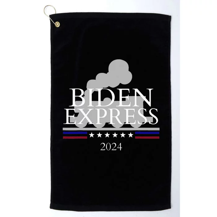 Joe Biden for President 2024 Biden Express 2024 Platinum Collection Golf Towel