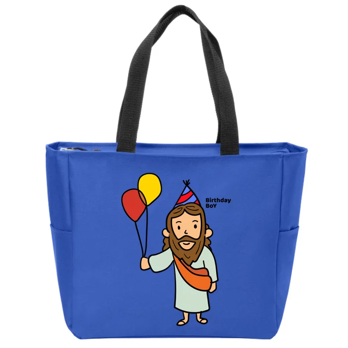 Jesus Birthday Funny Christmas Christ Gift Zip Tote Bag