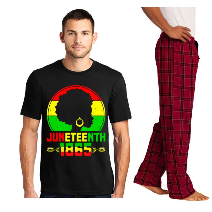 Juneteenth Black Freedom 1865 Black History Month Pride Gift Pajama Set