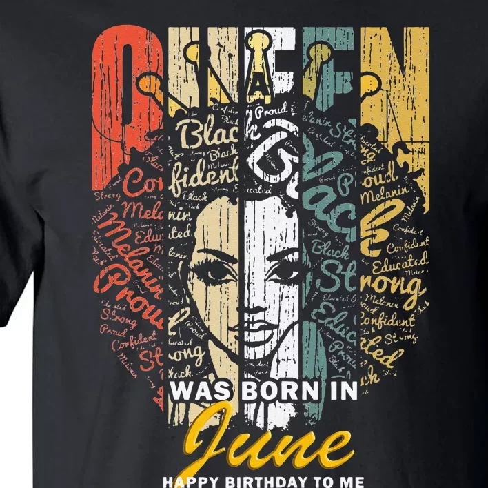 June Birthday for Wo Queens Were Born in June Tall T-Shirt