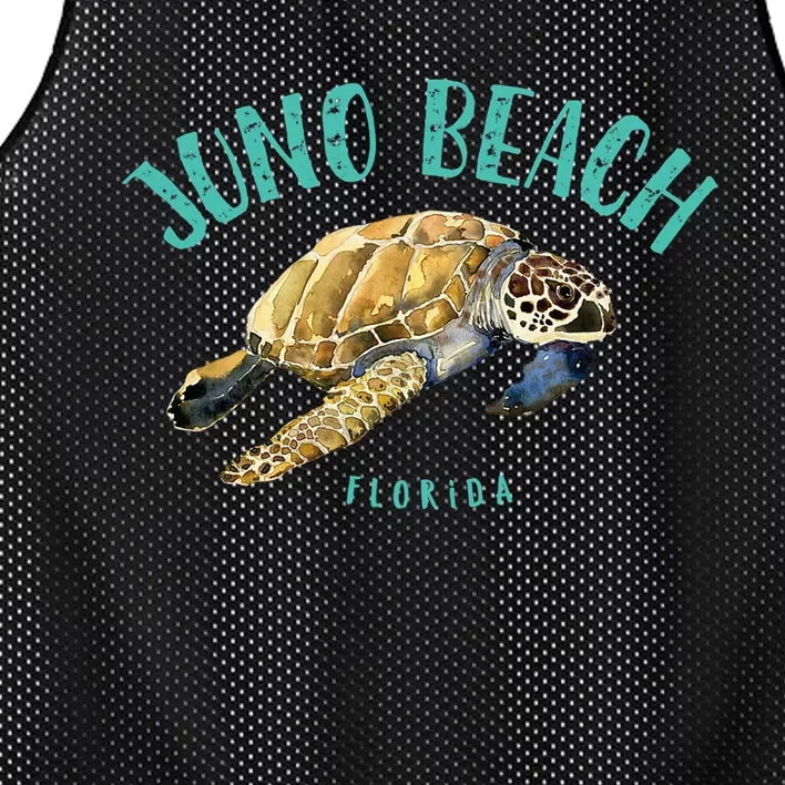 Juno Beach Florida Sea Turtle Design Mesh Reversible Basketball Jersey Tank