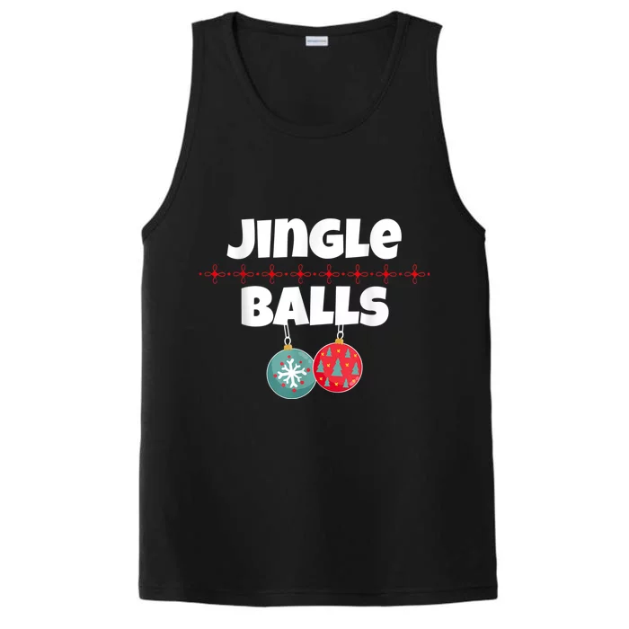 Jingle Balls Funny Matching Couple Chestnuts Performance Tank