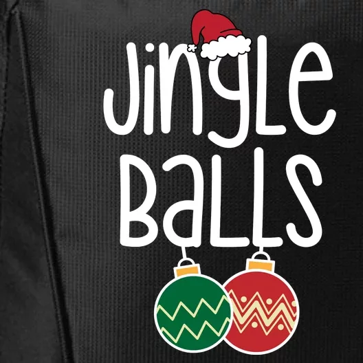 Jingle Balls Festive Christmas Holiday City Backpack